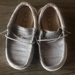Toddler size 8 hey dudes